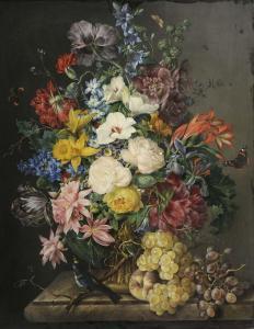 PETTER Franz Xaver 1791-1866,Still Life,1839,Brunk Auctions US 2012-11-10
