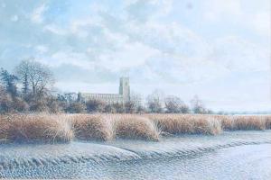 PETTERSSON MICHAEL 1939,Towards Blythburgh Church,1984,Lacy Scott & Knight GB 2020-12-12