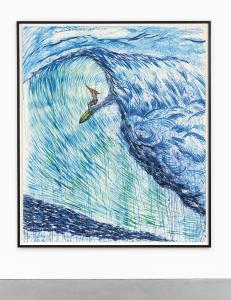 PETTIBON Raymond 1957,NO TITLE (MIMICKED IN ITS...),2001,Sotheby's GB 2014-05-14
