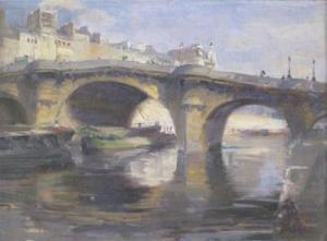 PETTINGER John Frederick 1800-1900,The Pont Neuf, Paris,1911,Woolley & Wallis GB 2010-12-08