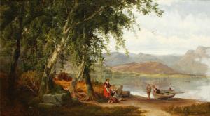 PETTIT George William,Windemere Looking Towards Langdale Pikes Westmorla,1854,Bonhams 2015-09-09