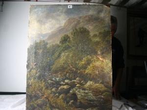 PETTITT Alfred 1800-1800,Lake District river scene,1874,Rogers Jones & Co GB 2009-09-29