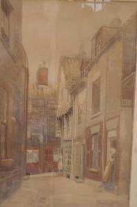 PETTITT Charles 1831-1885,city street scene,Crow's Auction Gallery GB 2019-04-10