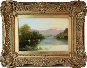 PETTITT Edwin Alfred 1840-1912,Lake Rydal, Cumbria,Halls GB 2021-03-17