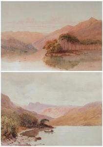 PETTITT George H,A Quiet Nook, Derwent Water, Windermere with Lonsd,Elder Fine Art AU 2009-11-15