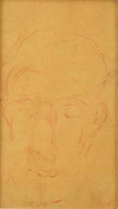 PEVSNER Anton 1884-1962,Portrait de Marcel Duchamps (bozzetto per il busto,1925,Cambi IT 2021-07-08