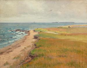 PEYRAUD Frank Charles 1858-1948,Tranquil Coastline,Hindman US 2019-05-23