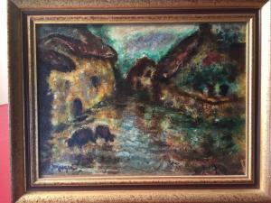 PEYRET Isidore Marie 1880-1962,Paysage,Sadde FR 2019-06-13