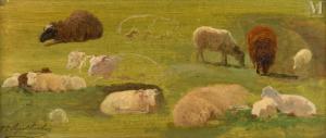 PEYROL BONHEUR Juliette 1839-1891,Etude de Moutons,Millon & Associés FR 2022-09-23