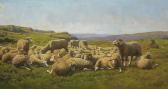 PEYROL BONHEUR René 1860-1899,A flock of sheep,Sotheby's GB 2004-03-23