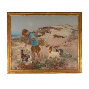 PEYTON Bertha Menzler 1871-1950,Four kids,Bonhams GB 2022-04-05