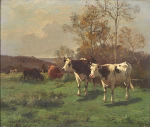 PEZANT Aymar 1846-1916,Les vaches,Mercier & Cie FR 2022-10-02