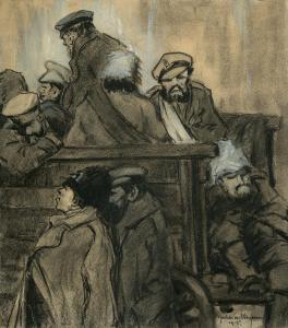 PFAEHLER VON OTHEGRAVEN Reinhard 1875,Russische Gefangene,1915,Galerie Bassenge DE 2009-06-04
