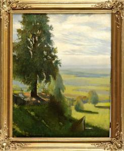 PFANNSCHMIDT Ernst Christian,viewpoint overlooking a vast landscape,Historia Auctionata 2012-09-21
