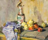 PFAU Ernst 1879-1965,Still Life with Vase and Fruit,Jackson's US 2011-11-15