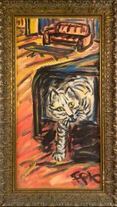 PFEFFERKORN Felix Samuel 1945-1980,House Cat,1976,DAWO Auktionen DE 2021-12-11