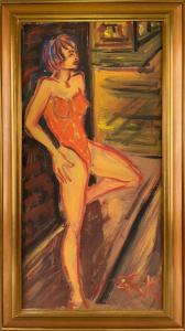 PFEFFERKORN Felix Samuel 1945-1980,Street Girl,1978,DAWO Auktionen DE 2021-12-11