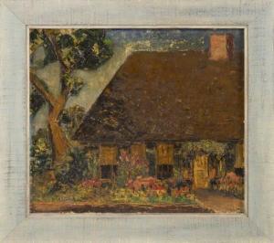 PFEIFFER Harry R 1874-1960,Cottage scene,Eldred's US 2021-11-19