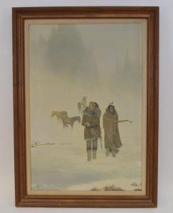 PFEIFFER Jacob 1936,Winter Hunting,Hood Bill & Sons US 2019-09-24