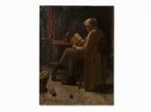PFYFFER, Eduard 1836-1899,Reading Man,Auctionata DE 2016-03-02