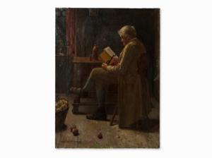 PFYFFER, Eduard 1836-1899,Reading Man,Auctionata DE 2016-03-02