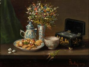 PHALIPON Adolphe 1800-1800,Table Top Still Life,19th,William Doyle US 2018-07-19