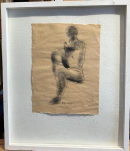 PHELAN Frank 1932,Seated Nude,2012,David Lay GB 2019-07-25