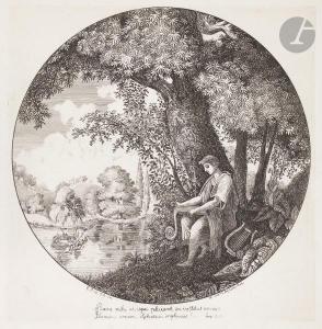 PHELIPPES BEAULIEUX Emmanuel 1829-1874,Rura nihi et rigui placeant.,1855,Ader FR 2019-12-04