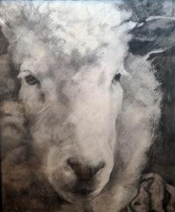 PHELPS ANNA,A Study for a Cotswold Sheep,The Cotswold Auction Company GB 2020-07-28