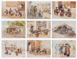 PHENH THANG TRAN 1890-1972,Scenes of Old Vietnam,Christie's GB 2015-11-29