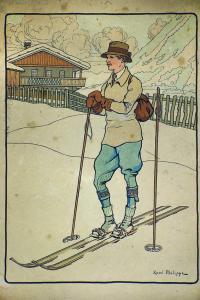 PHILIPPE Raoul 1900-1900,Ski,Artprecium FR 2019-04-03