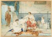 Philippeau Carel Frans 1825-1897,Plaisirs d'intérieurs,Horta BE 2017-10-09