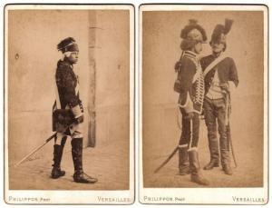 PHILIPPON 1875-1892,Soldats de différentes armées en uniforme,Yann Le Mouel FR 2015-03-18