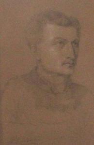 PHILIPPOTEAUX Henri Felix Emmanuel 1815-1884,Portrait d'homme de trois-quarts,Piasa FR 2010-12-17