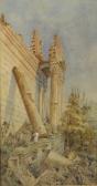 Philips J.J 1800-1800,The Fallen Column, Baabek near Damascus,Adams IE 2006-10-11