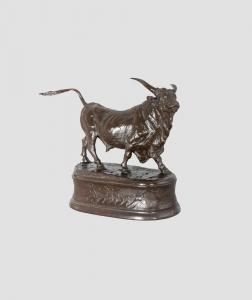 PHILIPSEN Theodore Esbern 1840-1920,Zeus as bull,Stahl DE 2016-02-20