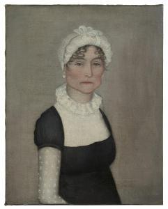 PHILLIPS Ammi,PORTRAIT OF A WOMAN, PROBABLY MRS. JENKINS OF ALBA,1815,Christie's 2024-01-18