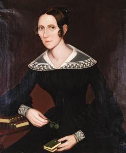 PHILLIPS Ammi 1788-1865,Portrait of Mary Hoyt,1836,Christie's GB 2000-10-05