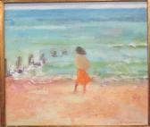 PHILLIPS Anne Catherine 1900,Lone figure on a beach,Cheffins GB 2017-05-25