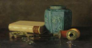 PHILLIPS Elaine Ragland 1876-1971,Still Life of a Chinese Jar Pipe Book,1997,David Duggleby Limited 2017-12-08