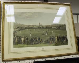 PHILLIPS George Henry,The Cricket Match between Susse,20th century,Tooveys Auction 2020-01-22