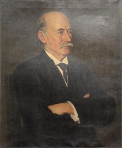 PHILLIPS John Campbell 1873-1949,portrait of John Allen Wyeth,1911,Nadeau US 2020-10-24