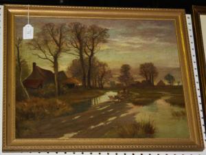 PHILLIPS M.V,Landscape,1910,Tooveys Auction GB 2012-02-22