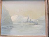 PHILLIPS Rex 1931,British Frigates in the Norwegian Leads,1982,Campbells GB 2016-04-12