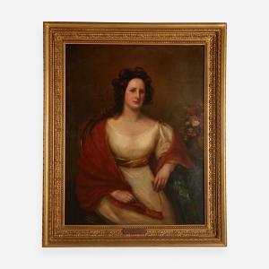 PHILLIPS Thomas 1770-1845,Portrait of Mrs. Baron,Freeman US 2023-07-13