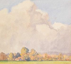 Phillips Walter Joseph 1884-1963,Clouds,Levis CA 2024-04-21