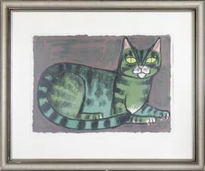 PIATTI CELESTINO 1922-2007,Liegende Katze,DAWO Auktionen DE 2021-10-08