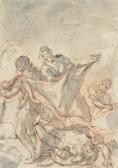 PIATTI Santo 1687-1747,Death of a hero and embracing couple: a double sid,Bonhams GB 2007-06-28