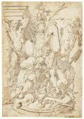 PIATTI Santo 1687-1747,Design for a sculptured group representing a trium,Christie's GB 2018-12-04
