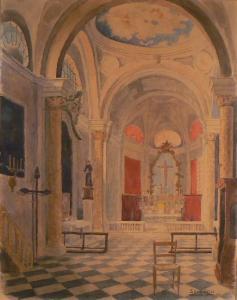 PIATTI Santo 1687-1747,Interno di Chiesa,Rubinacci IT 2008-03-11